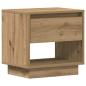 Preview: Nachttisch Artisan Eiche 45x34x46 cm Holzwerkstoff