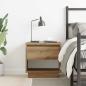 Preview: Nachttisch Artisan Eiche 45x34x46 cm Holzwerkstoff