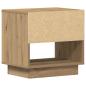 Preview: Nachttisch Artisan Eiche 45x34x46 cm Holzwerkstoff