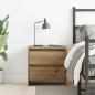 Preview: Nachttisch Artisan Eiche 45x34x44,5 cm Holzwerkstoff