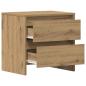 Preview: Nachttisch Artisan Eiche 45x34x44,5 cm Holzwerkstoff