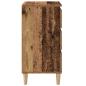 Preview: Nachttisch Alte Holz 40x35x70 cm Ingenieurholz