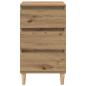 Preview: Nachttisch Artisan Eiche 40x35x70 cm Holzwerkstoff