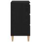 Preview: Nachttisch Schwarze Eiche 40x35x70 cm Holzwerkstoff