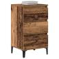 Preview: Nachttisch Altholz 40x35x70 cm Werkstoffholz