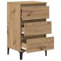 Preview: Nachttisch Artisan Eiche 40x35x70 cm Holzwerkstoff