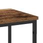 Preview: Konsolentisch Alte Holz 200x30x75 cm Ingenieurholz und Stahl
