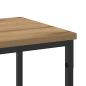 Preview: Konsolentisch Artisan Eiche 200x30x75 cm Ingenieurholz & Stahl