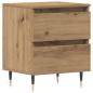 Preview: Nachttisch Artisan Eiche 40x35x50 cm Ingenieurt Holz