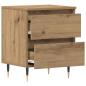 Preview: Nachttisch Artisan Eiche 40x35x50 cm Ingenieurt Holz