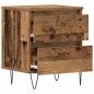Preview: Nachttisch Altholz 40x35x50 cm Holzwerkstoff