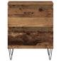 Preview: Nachttisch Altholz 40x35x50 cm Holzwerkstoff