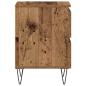 Preview: Nachttisch Altholz 40x35x50 cm Holzwerkstoff