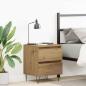 Preview: ARDEBO.de - Nachttisch Artisan Eiche 40x35x50 cm Holzwerkstoff