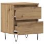 Preview: Nachttisch Artisan Eiche 40x35x50 cm Holzwerkstoff
