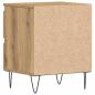 Preview: Nachttisch Artisan Eiche 40x35x50 cm Holzwerkstoff