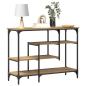 Preview: Konsole Artisan Eiche 100x35x75 cm Ingenieure Holz & Stahl