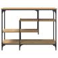 Preview: Konsole Artisan Eiche 100x35x75 cm Ingenieure Holz & Stahl