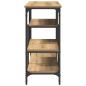 Preview: Konsole Artisan Eiche 100x35x75 cm Ingenieure Holz & Stahl