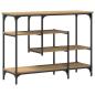 Preview: Konsole Artisan Eiche 100x35x75 cm Ingenieure Holz & Stahl