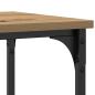 Preview: Konsole Artisan Eiche 100x35x75 cm Ingenieure Holz & Stahl