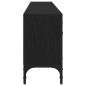 Preview: TV-Schrank mit Schublade Schwarz Eiche 200x25x44 cm Holzwerkstoff