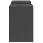 Preview: Outdoor Pflanzenständer Säule 2er Set Schwarz 24x24x35 cm Stahl