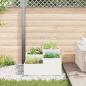 Preview: Gartenpflanzer 100x100x48 cm Weißer Stahl