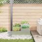 Preview: Gartenpflanze 100x100x48 cm Verzinkter Stahl