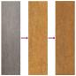 Preview: Gartenpflanzer 100x100x48 cm Wetterstahl