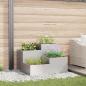 Preview: ARDEBO.de - Gartenpflanzer 80x80x60 cm Edelstahl