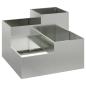 Preview: Gartenpflanzer 100x100x60 cm Galvanisiertes Stahl