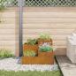 Preview: Gartenpflanzer 100x100x60 cm Wetterstahl
