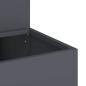 Preview: Gartenpflanzer 2-stufig 100x60x45 cm anthrazit Stahl