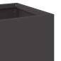 Preview: Hochbeet 100x26x82 cm Schwarz Stahl