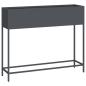 Preview: Erhöhter Gartenplanter 100x26x82 cm Anthrazit Stahl