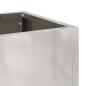 Preview: Hochbeet 100x26x82 cm Edelstahl