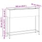 Preview: Hochbeet 100x26x82 cm Galvanisierter Stahl