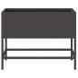 Preview: Hochbeet 60x26x45 cm Schwarz Stahl