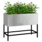 Preview: Hochbeet 60x26x45 cm Galvanisiertes Stahl