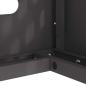 Preview: Klimaanlagenabdeckung Schwarz 110x50x105 cm