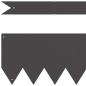Preview: Rasenbegrenzungen 30 Stück Schwarz 100x0,5x15 cm Stahl