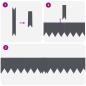 Preview: Rasenbegrenzungen 10 Stück Anthrazit 100x0,5x15 cm Stahl