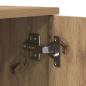 Preview: Aufbewahrungsschrank Artisan Eiche 127x41x40 cm Holzwerkstoff