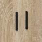 Preview: Stauraum-Schrank aus Sonoma-Eiche 118x41x40 cm aus Holzwerkstoff
