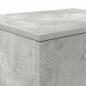 Preview: Aufbewahrungsschrank Beton Grau 118x41x40 cm Engineered Wood