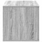 Preview: Aufbewahrungsschrank Grau Sonoma 118x41x40 cm Holzwerkstoff