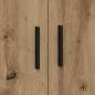 Preview: Aufbewahrungsschrank Artisan Eiche 118x41x40 cm Holzwerkstoff