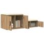 Preview: Aufbewahrungsschrank Artisan Eiche 118x41x40 cm Holzwerkstoff