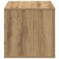 Preview: Aufbewahrungsschrank Artisan Eiche 118x41x40 cm Holzwerkstoff